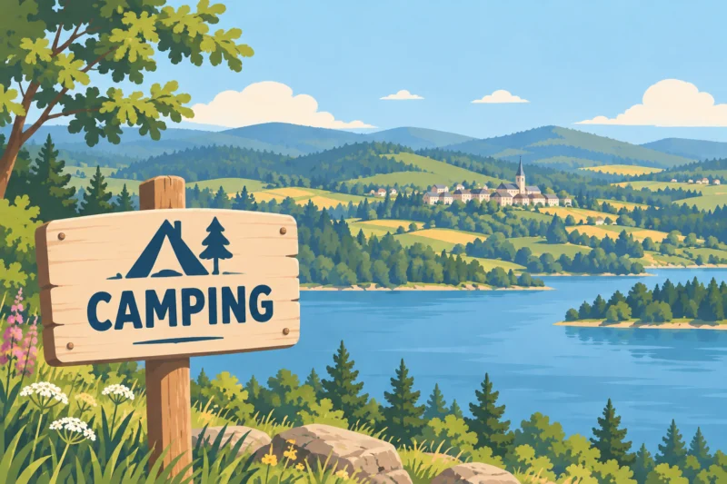 Illustration générique de la catégorie camping à La Salvetat-sur-Agout
